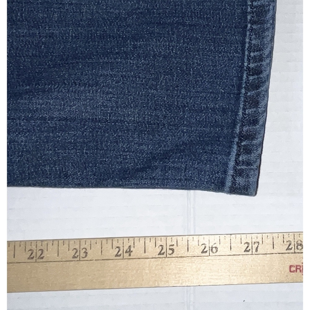 J. Jill Jeans Size‎ 12 Blue Slim Ankle Authentic Fit Stretch Preppy Cottagecore - Picture 6 of 6